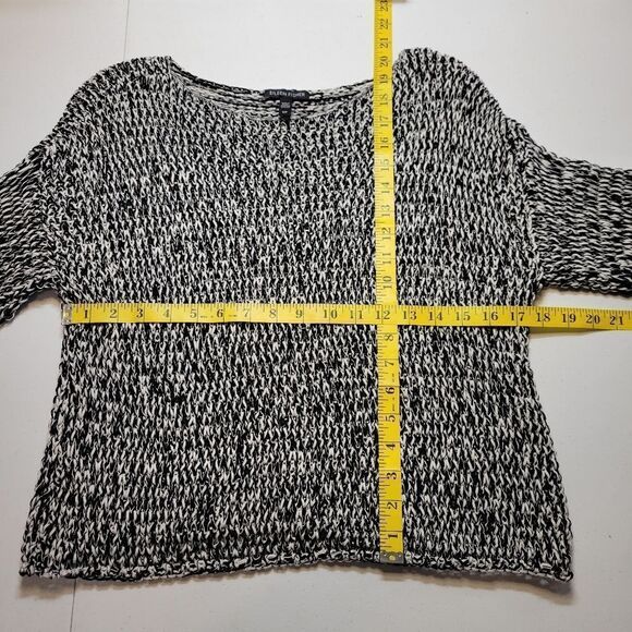 Eileen Fisher Organic Cotton Blend Scoop Neck Loose Knit Sweater Women's Small - Picture 7 of 9